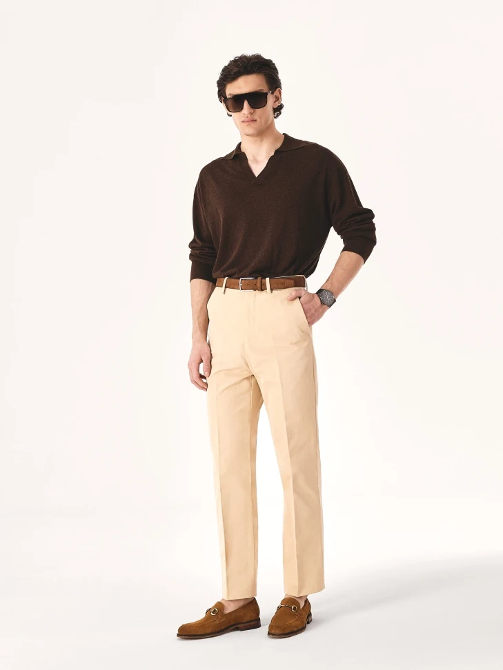 Kazar Brown Suede Loafers