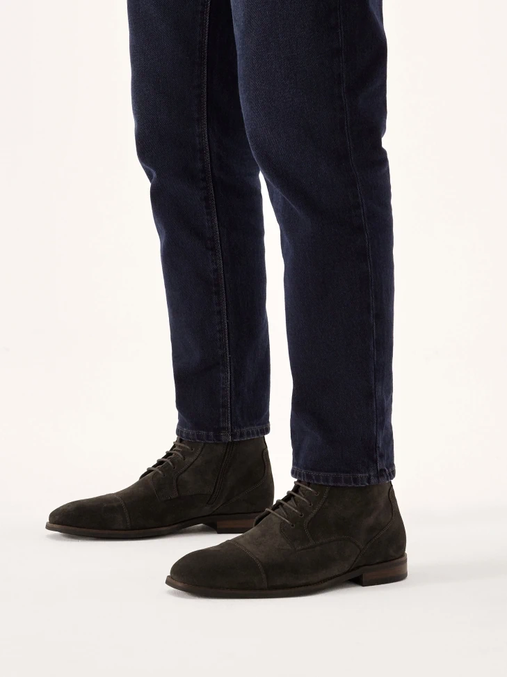 Kazar Brown Suede Men's Boots