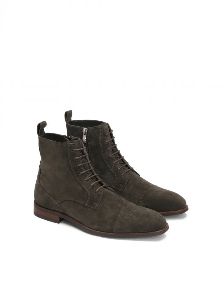 Kazar Brown Suede Men's Boots
