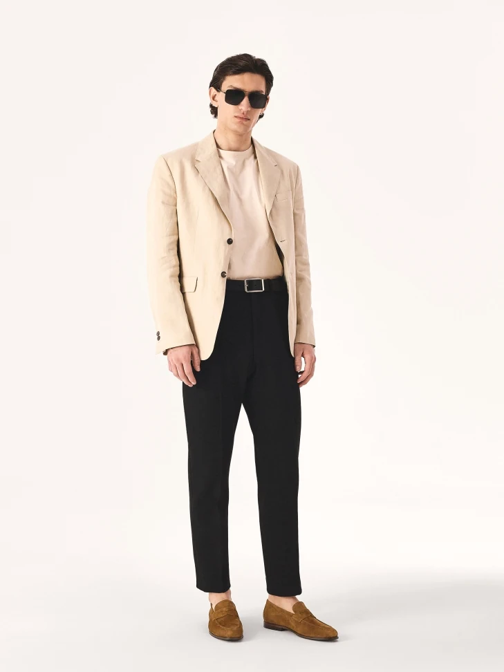 Kazar Brown Suede Minimal Loafers