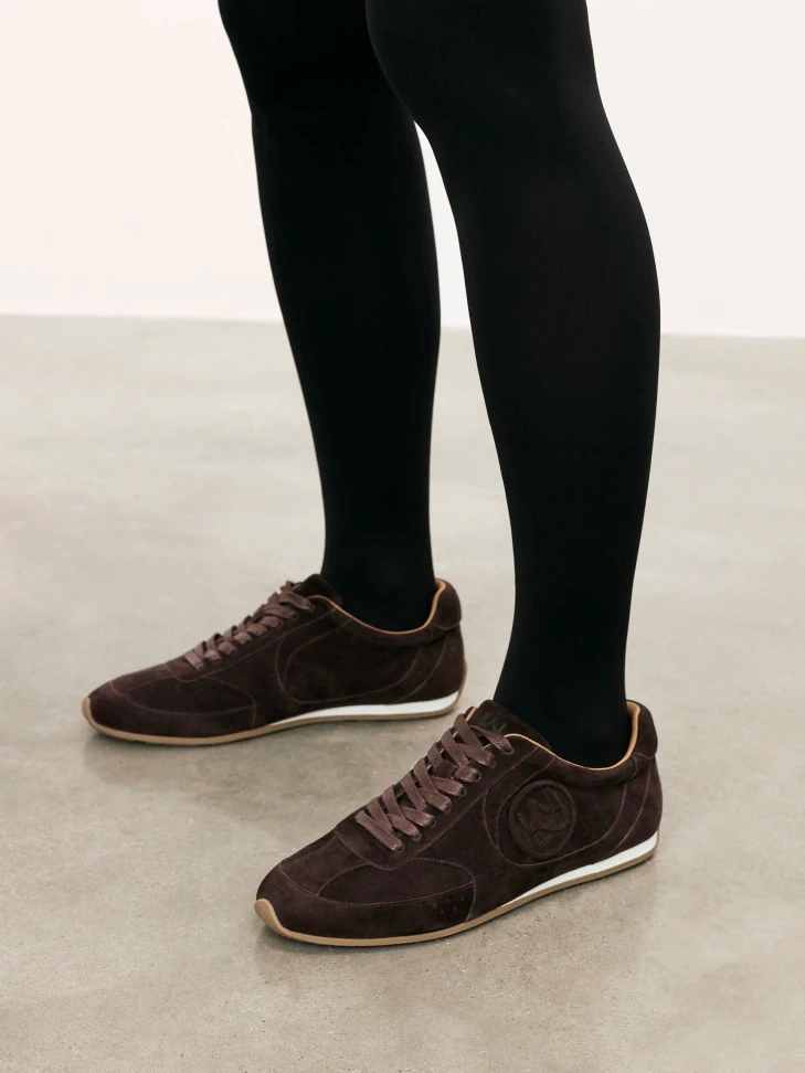 Kazar Brown Suede Sneakers