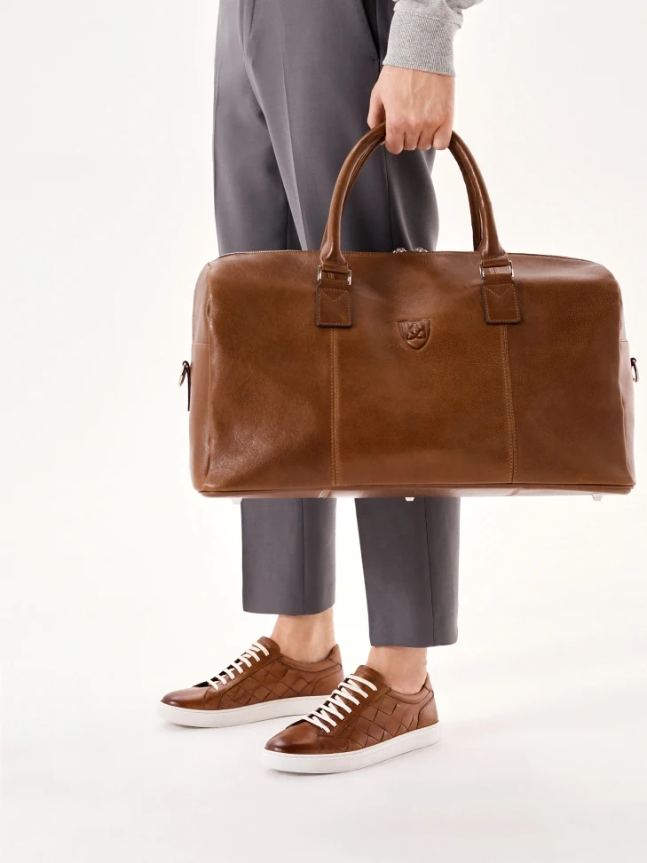 Kazar Brown Travel Bag