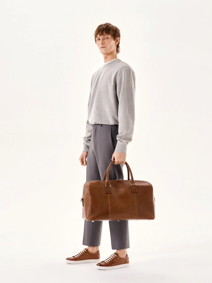 Kazar Brown Travel Bag