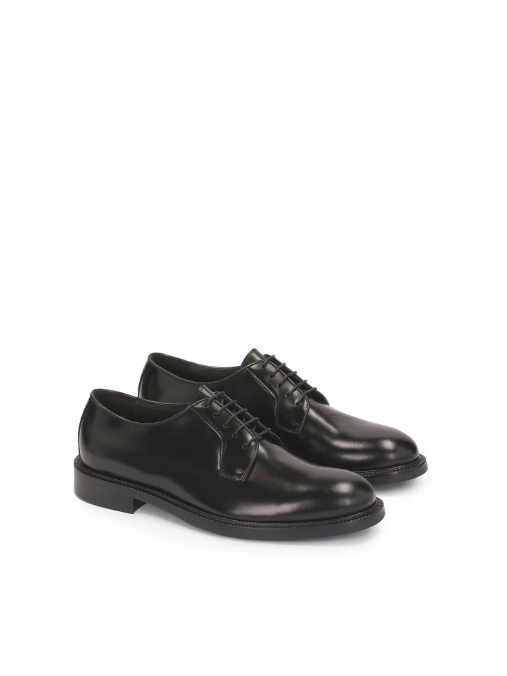 Kazar Business Black Leather Shoes