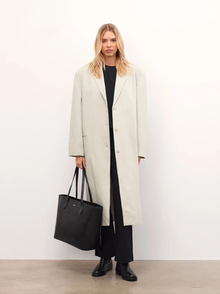 Kazar Capacious Black Shoulder Bag