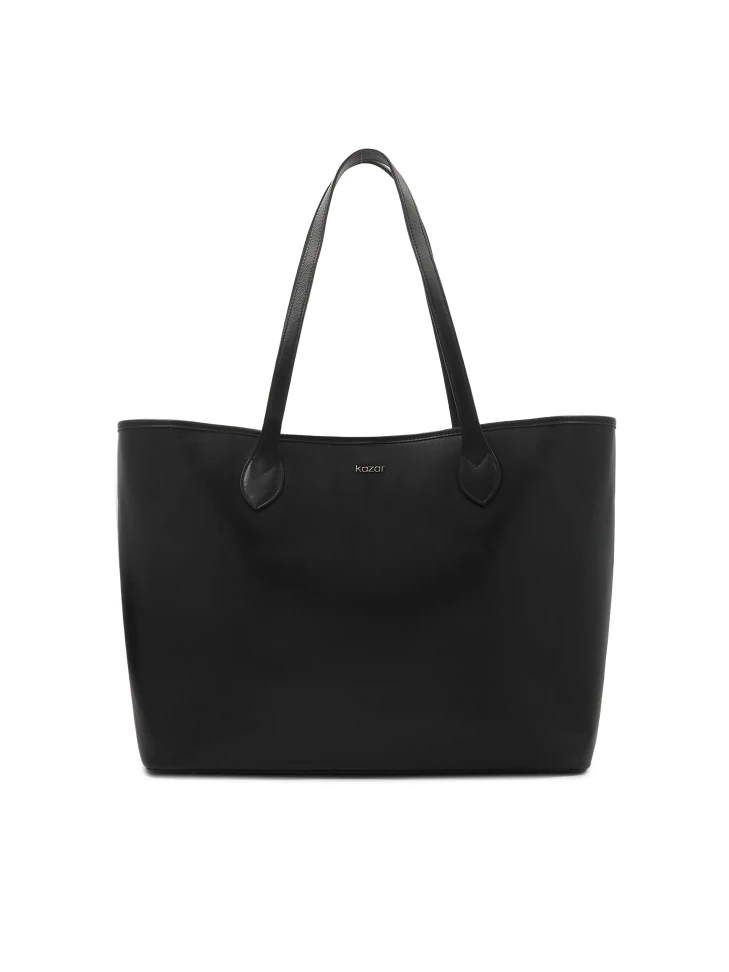 kazar Capacious black shoulder bag