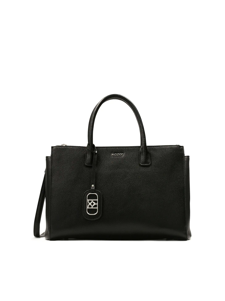 kazar Capacious leather handbag in business style
