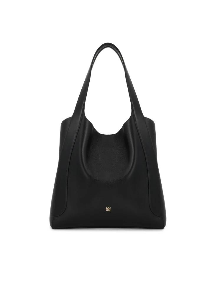 kazar Capacious leather shoulder bag