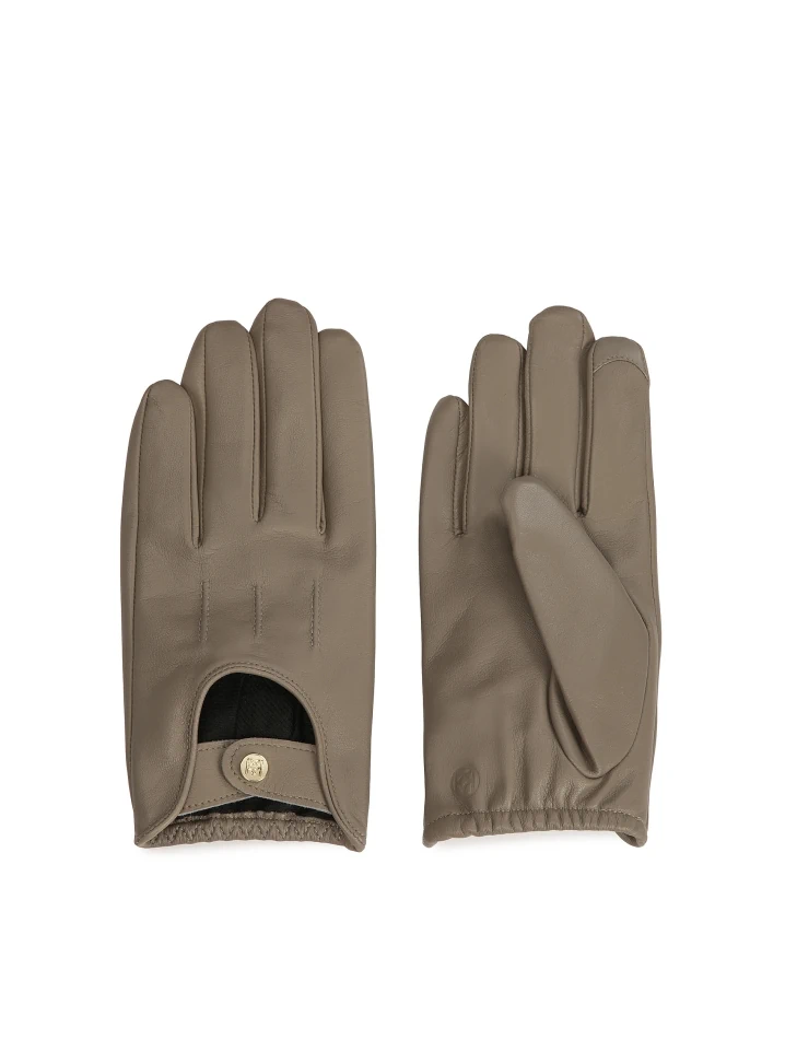 Kazar Car Gloves In Taupe Color