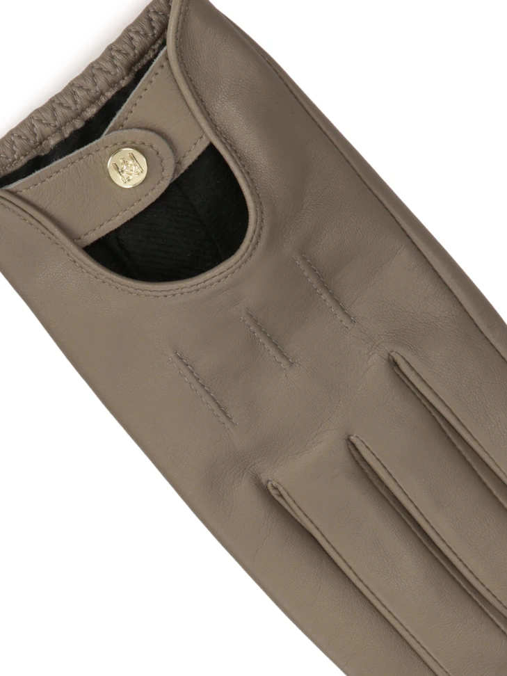 Kazar Car Gloves In Taupe Color