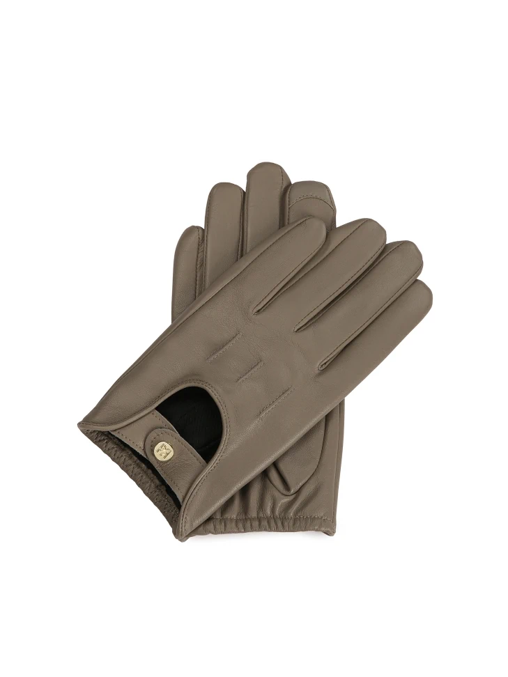 kazar Car gloves in taupe color