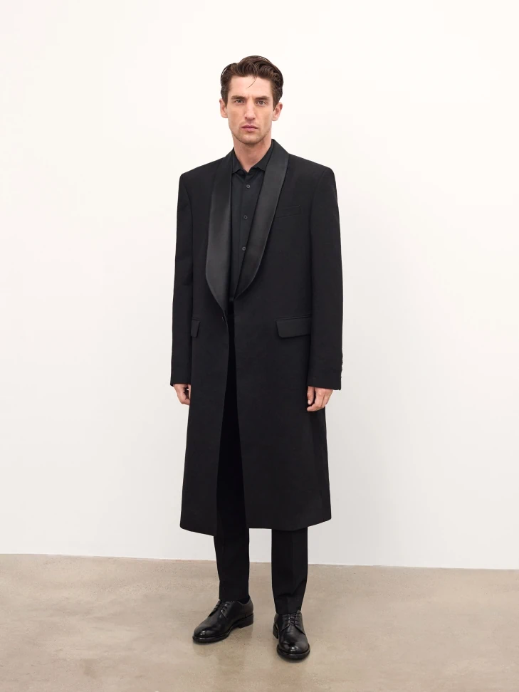 Kazar Casual Black Leather Shoes