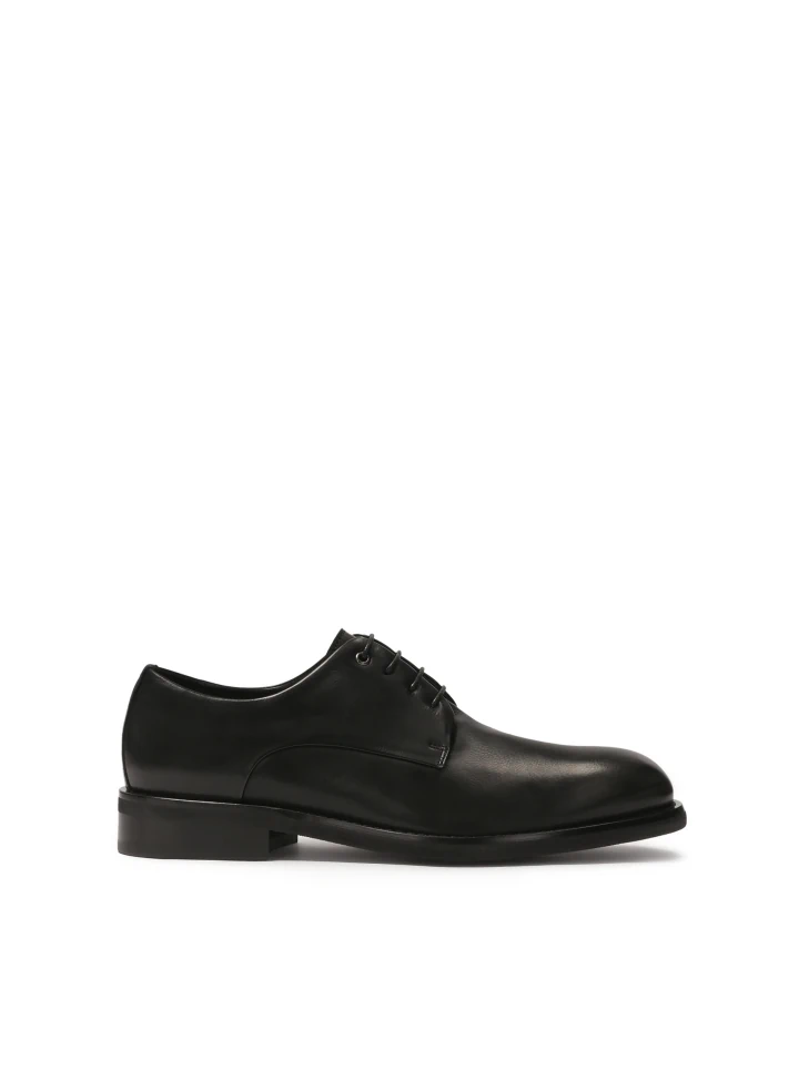 kazar Casual black leather shoes