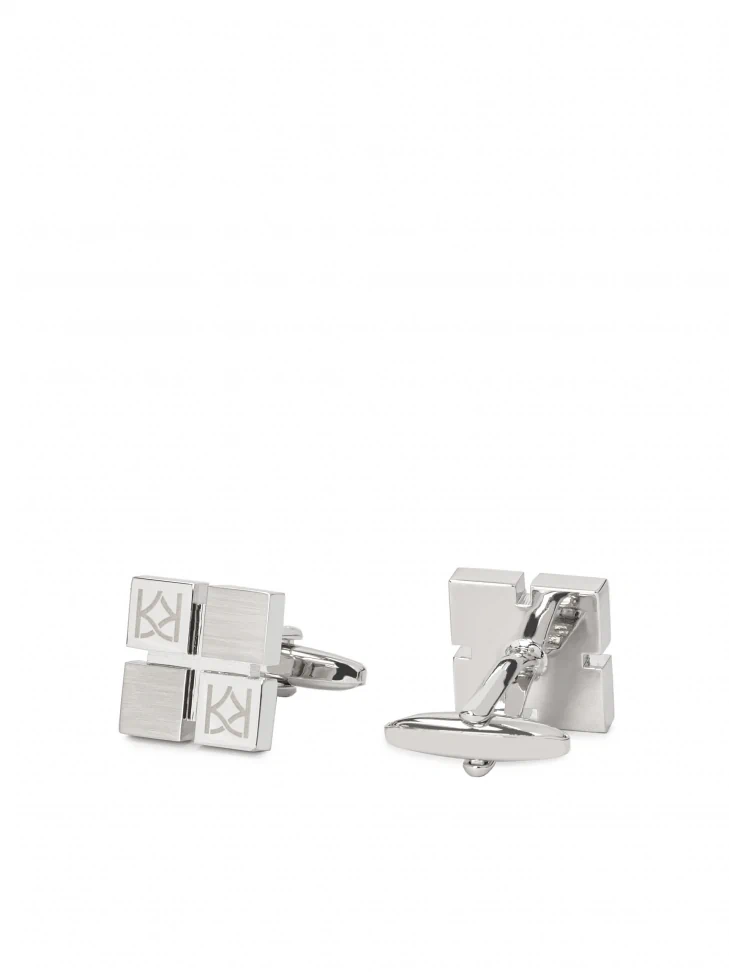 Kazar Chequered Cufflinks