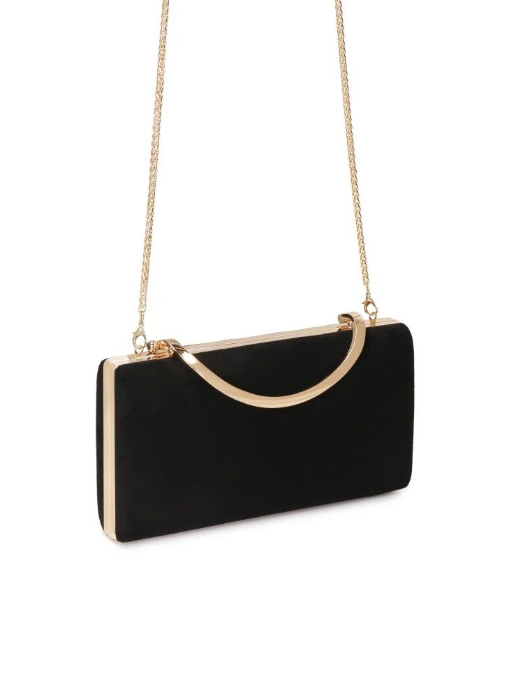 Kazar Chic Handbag With Decorative Clasp