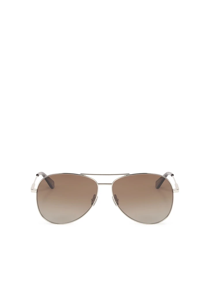 kazar Classic aviator glasses with silver frame