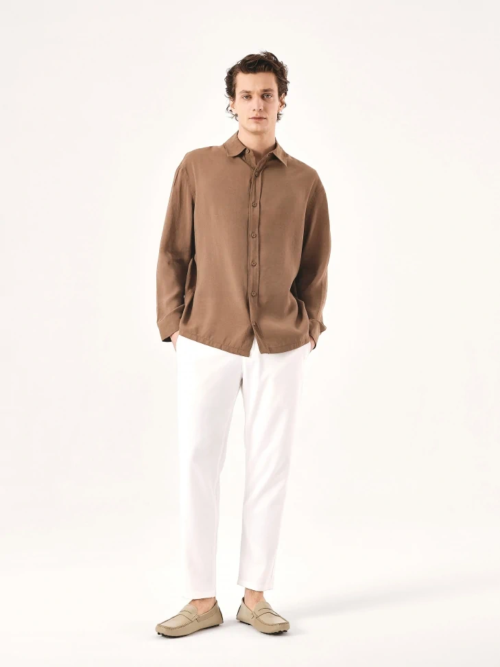 Kazar Classic Beige Driving Mocs