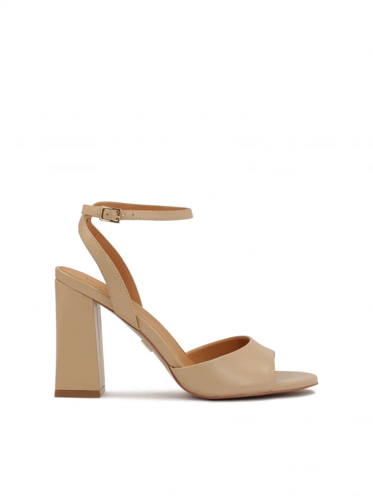 kazar Classic beige sandals on a post