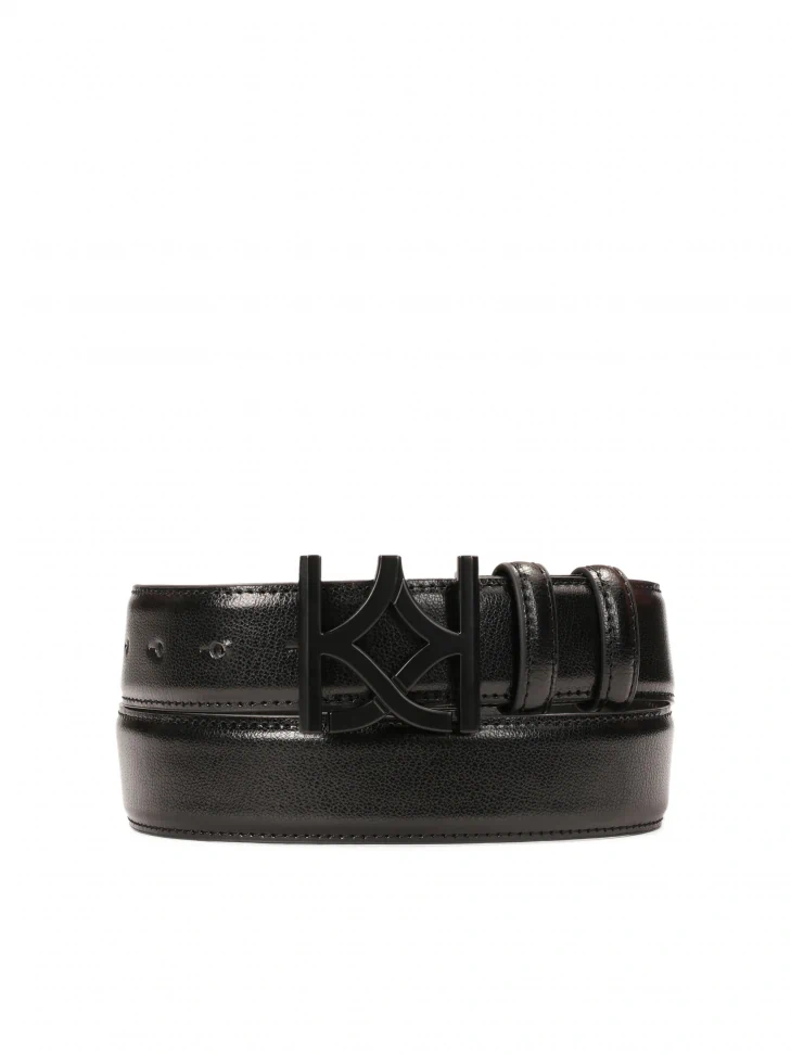 kazar Classic black belt with logoed buckle