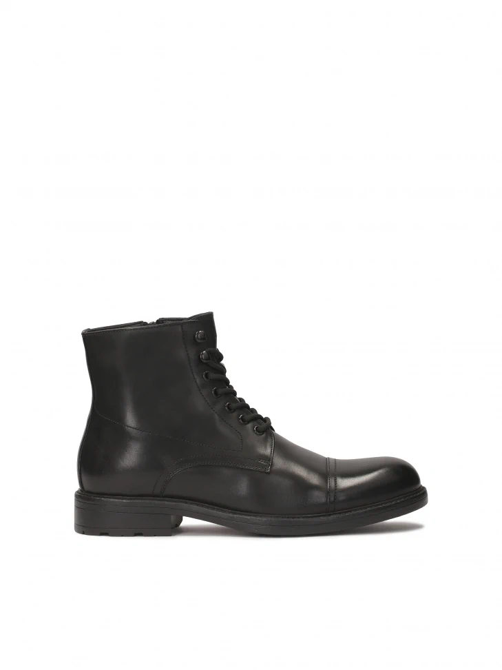 kazar Classic black casual style men's boots