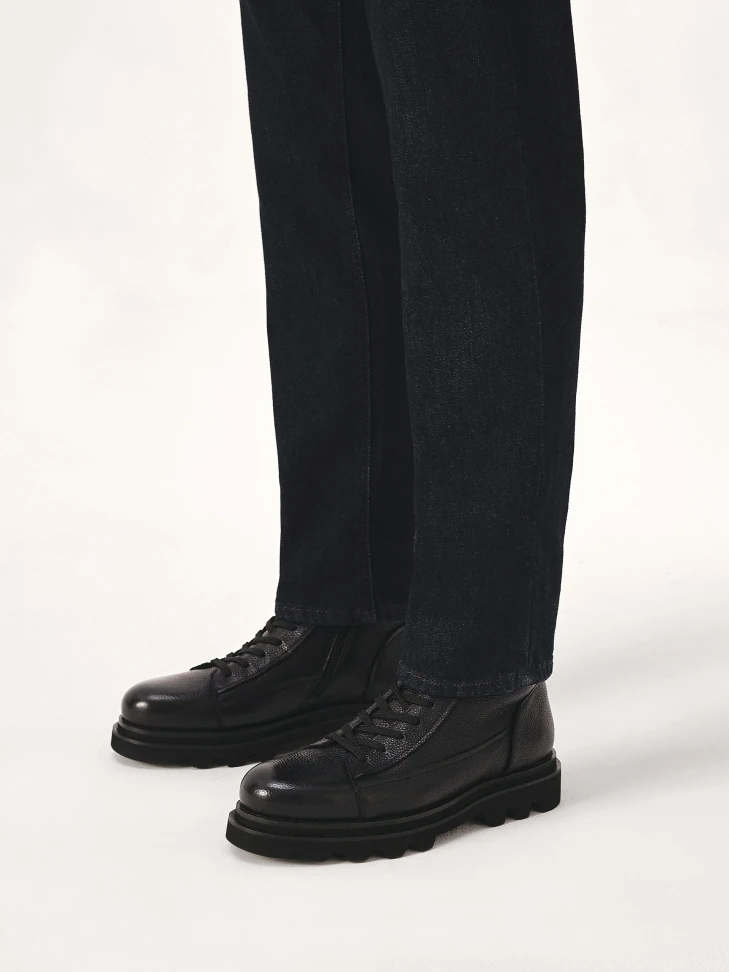 Kazar Classic Black Insulated Boots