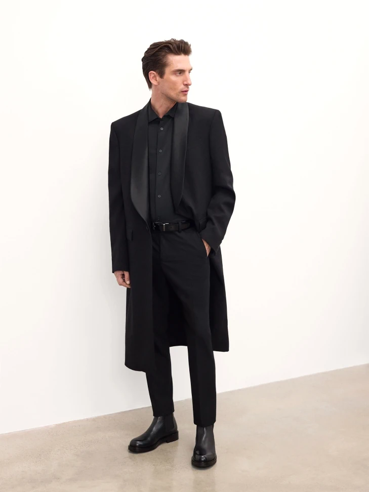 Kazar Classic Black Leather Chelsea Boots