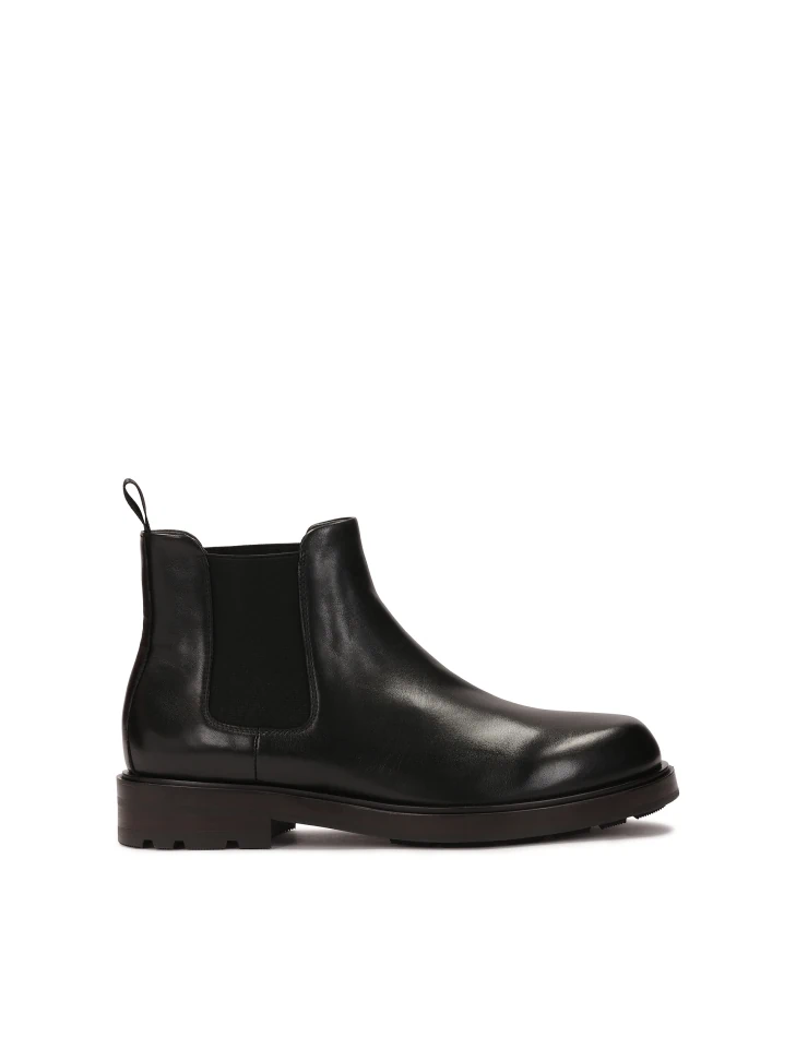 kazar Classic black leather Chelsea boots