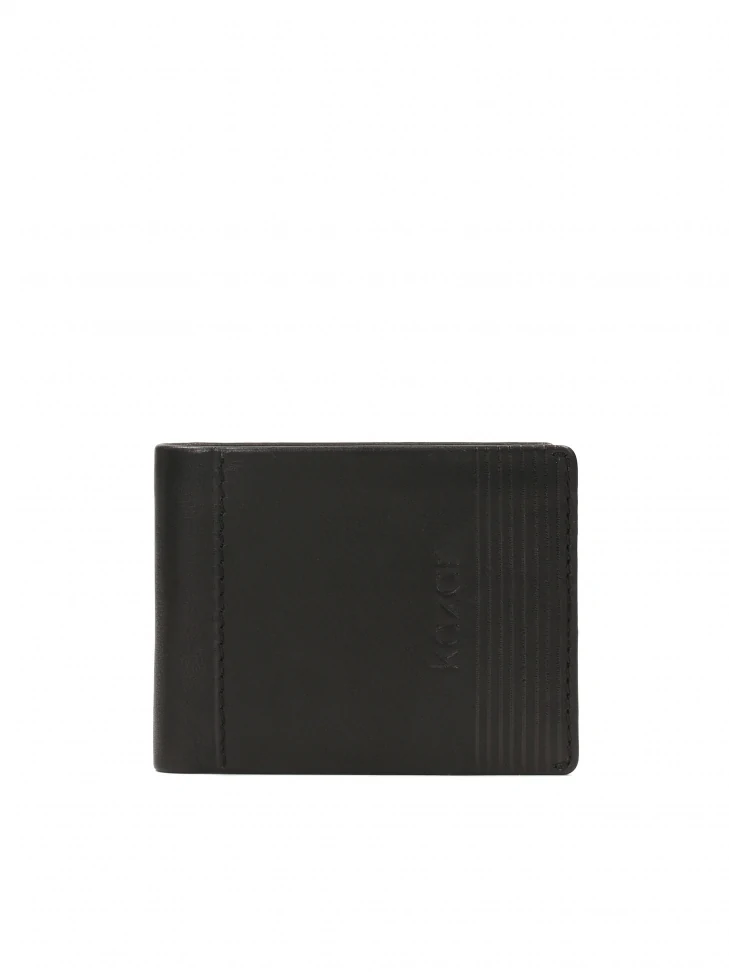 kazar Classic black leather men's wallet