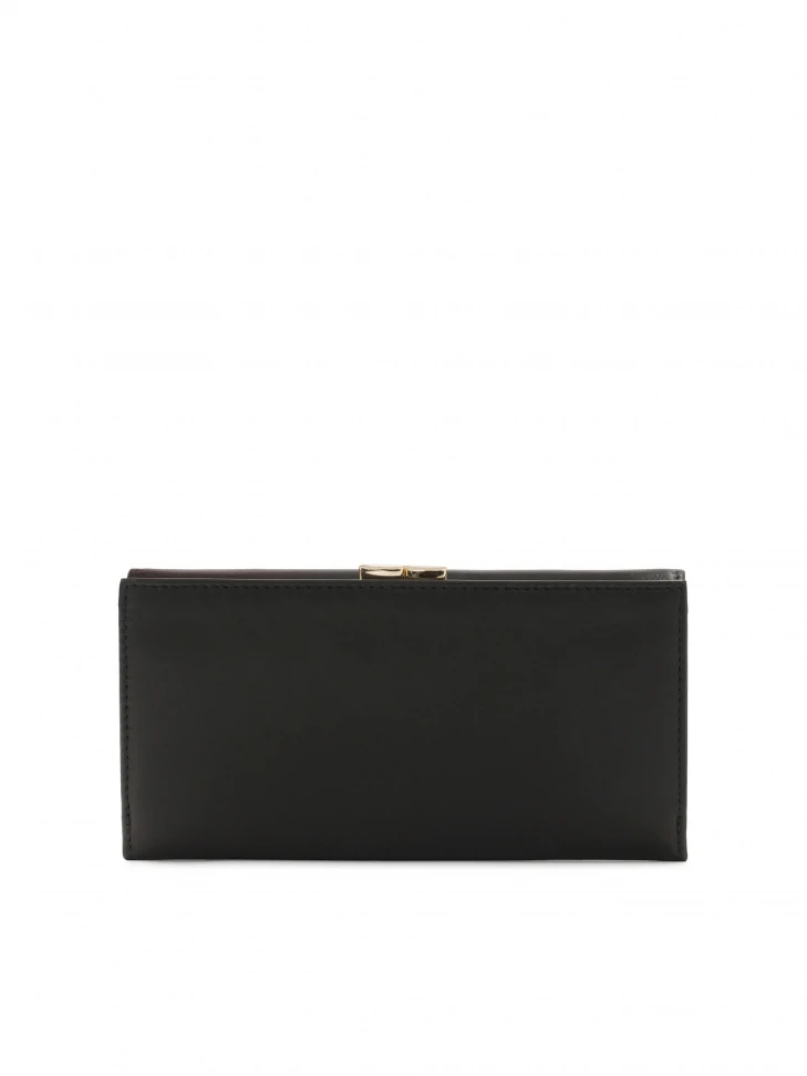 Kazar Classic Black Leather Wallet