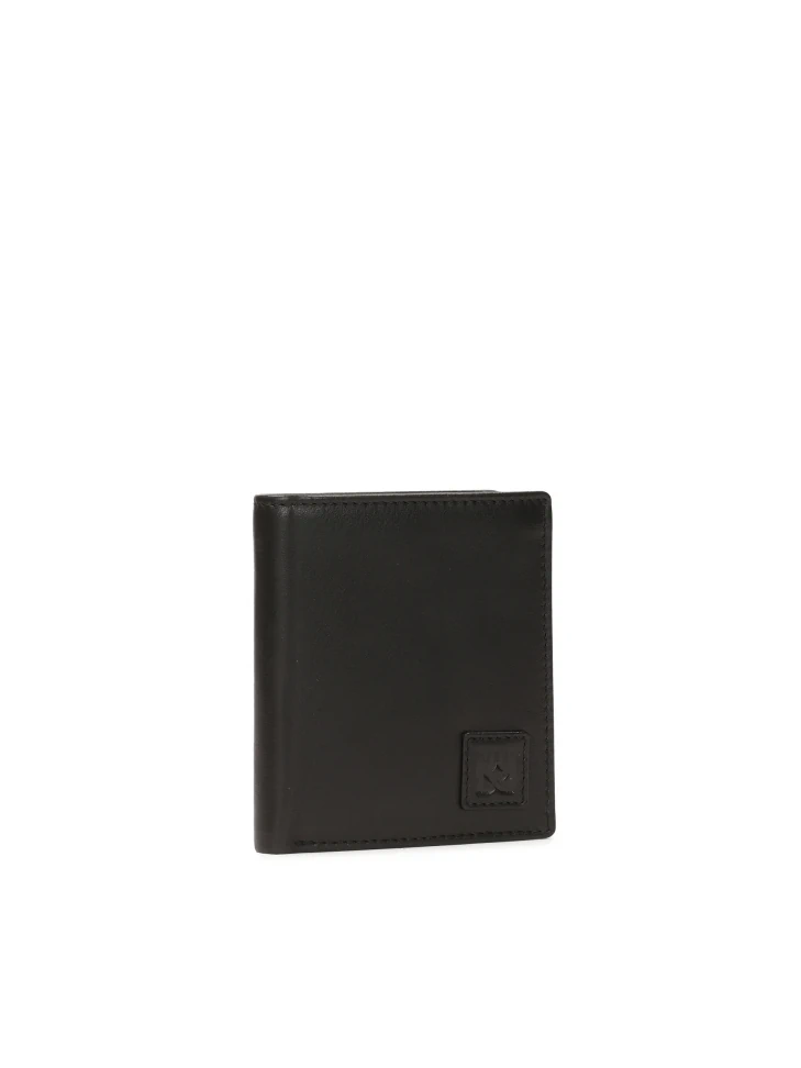 Kazar Classic Black Men's Wallet Without Clasp