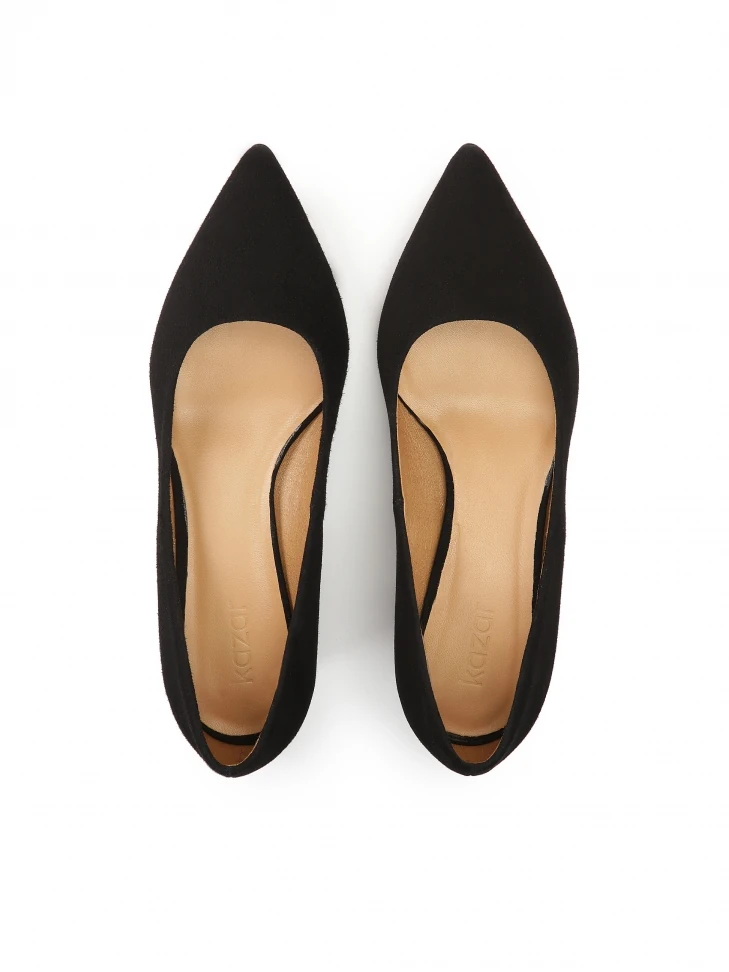 Kazar Classic Black Pumps On A Post