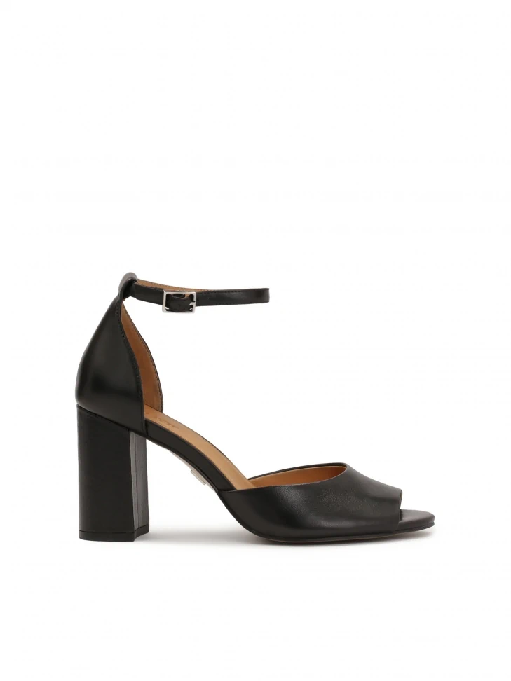 kazar Classic black sandals with wide strap