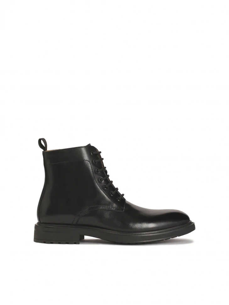kazar Classic black smooth leather boots