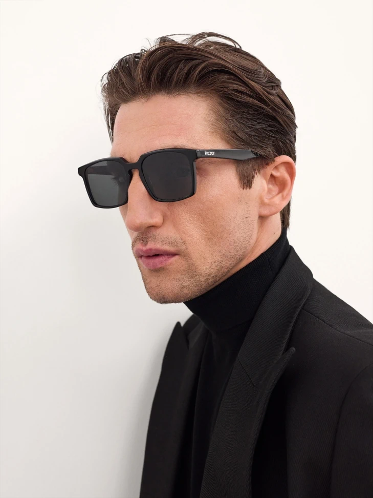 Kazar Classic Black Sunglasses