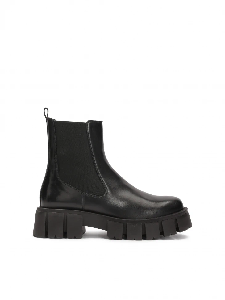 kazar Classic boots with elastic inserts