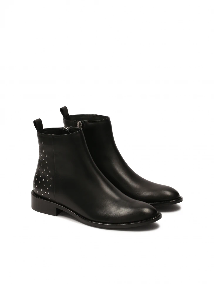 Kazar Classic Boots With Zipper On Flat Sole