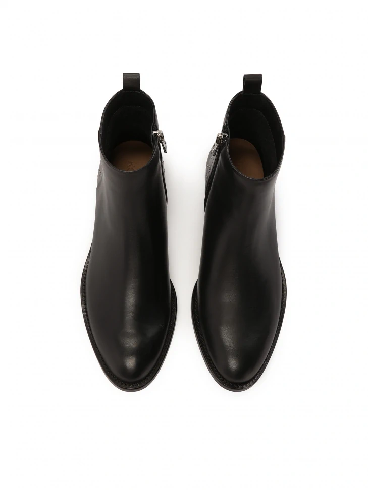 Kazar Classic Boots With Zipper On Flat Sole