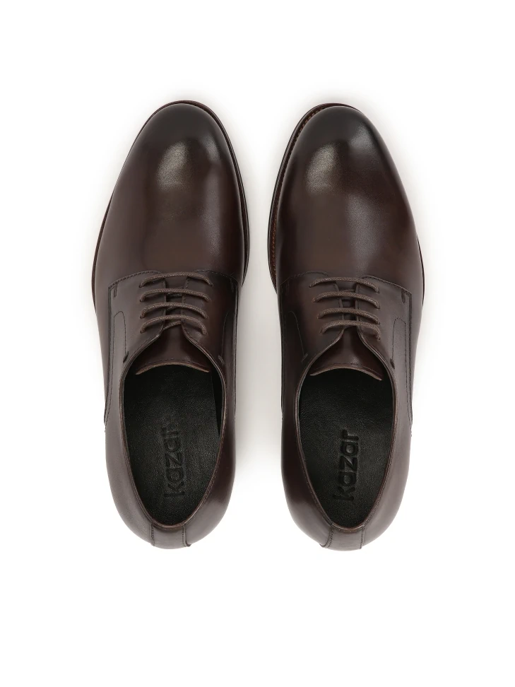 Kazar Classic Brown Lace-up Shoes