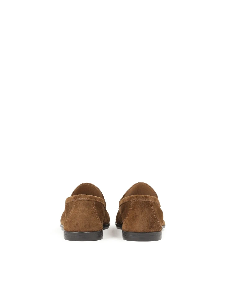 Kazar Classic Brown Suede Loafers