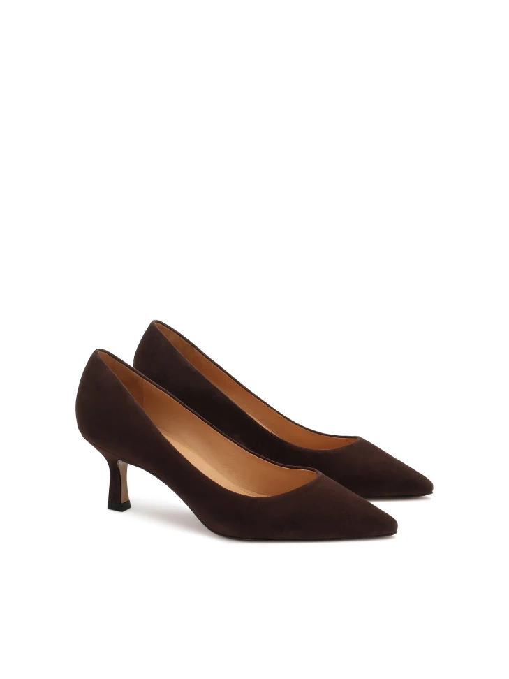 Kazar Classic Brown Suede Pumps