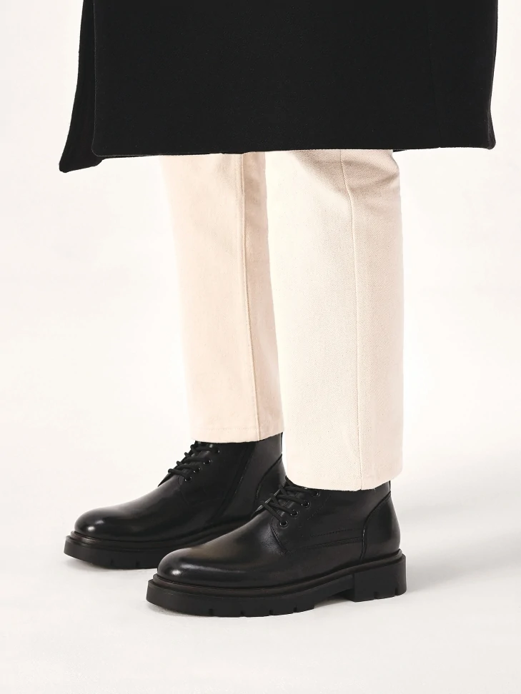 Kazar Classic Men's Boots With Lace-up Upper