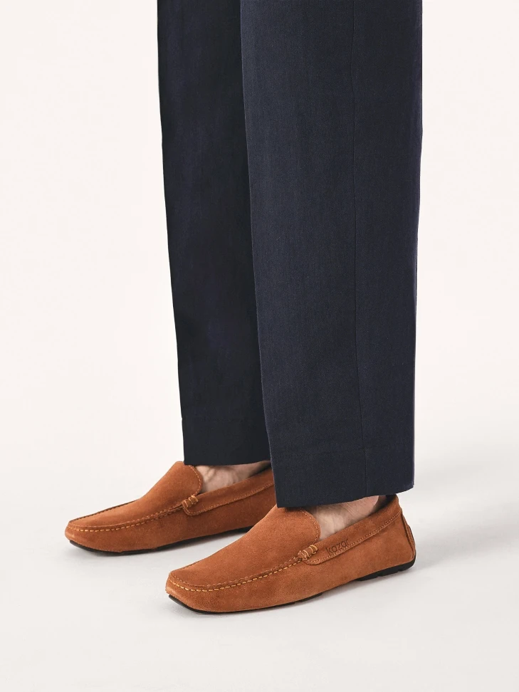 Kazar Classic Moccasins Made Of Suede Driving Mocs