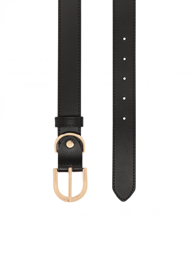 Kazar Classic Narrow Belt With Half-round Buckle