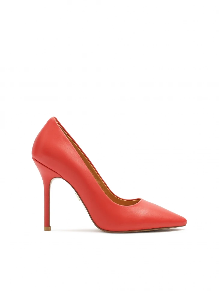 kazar Classic red pointed-toe pumps
