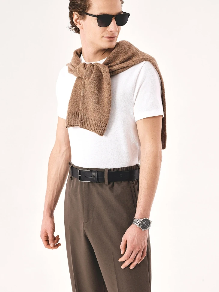 Kazar Classic Silver And Black Bracelet Watch