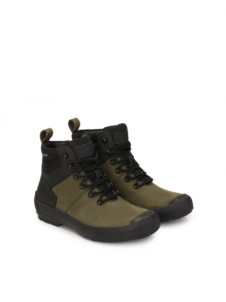 Kazar Combination Material Boots