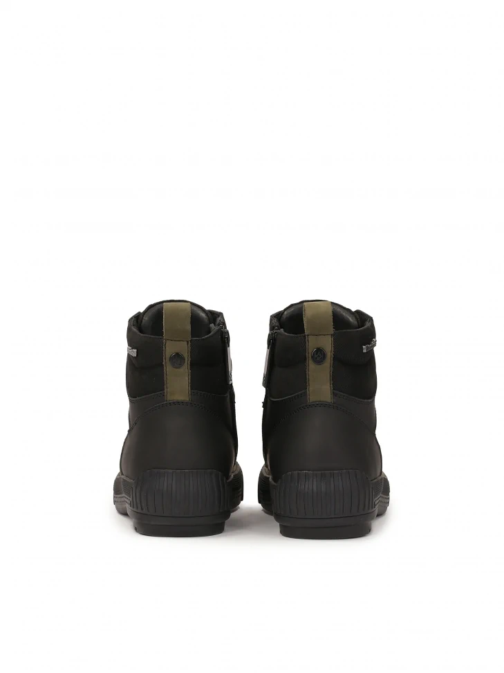 Kazar Combination Material Boots