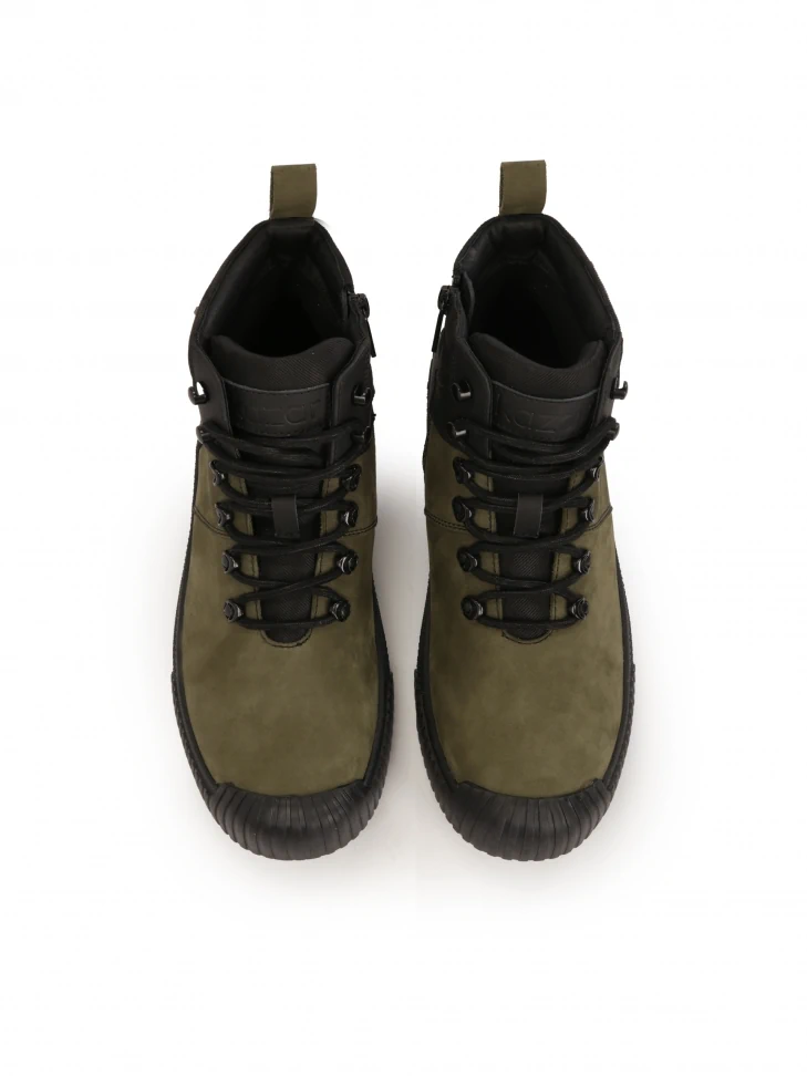 Kazar Combination Material Boots