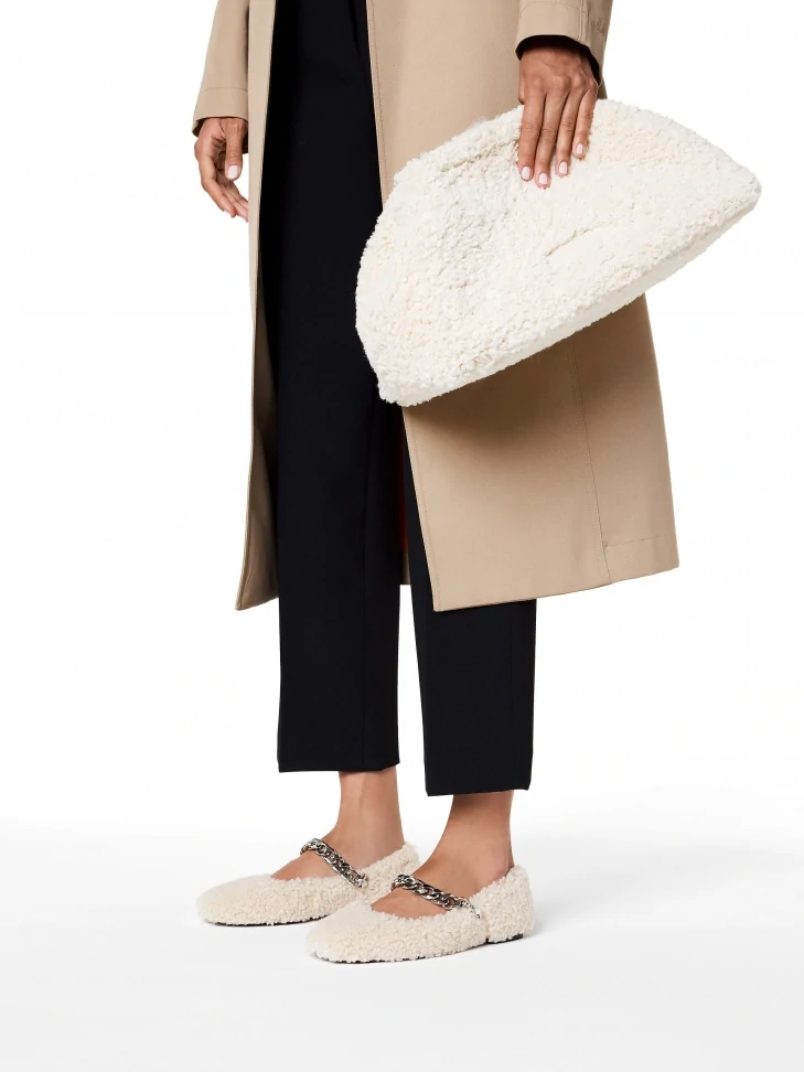 Kazar Comfortable Ballerinas With Chain