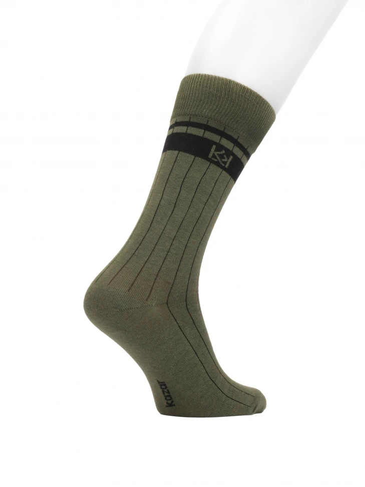 Kazar Comfortable Men's Socks With Stripes
